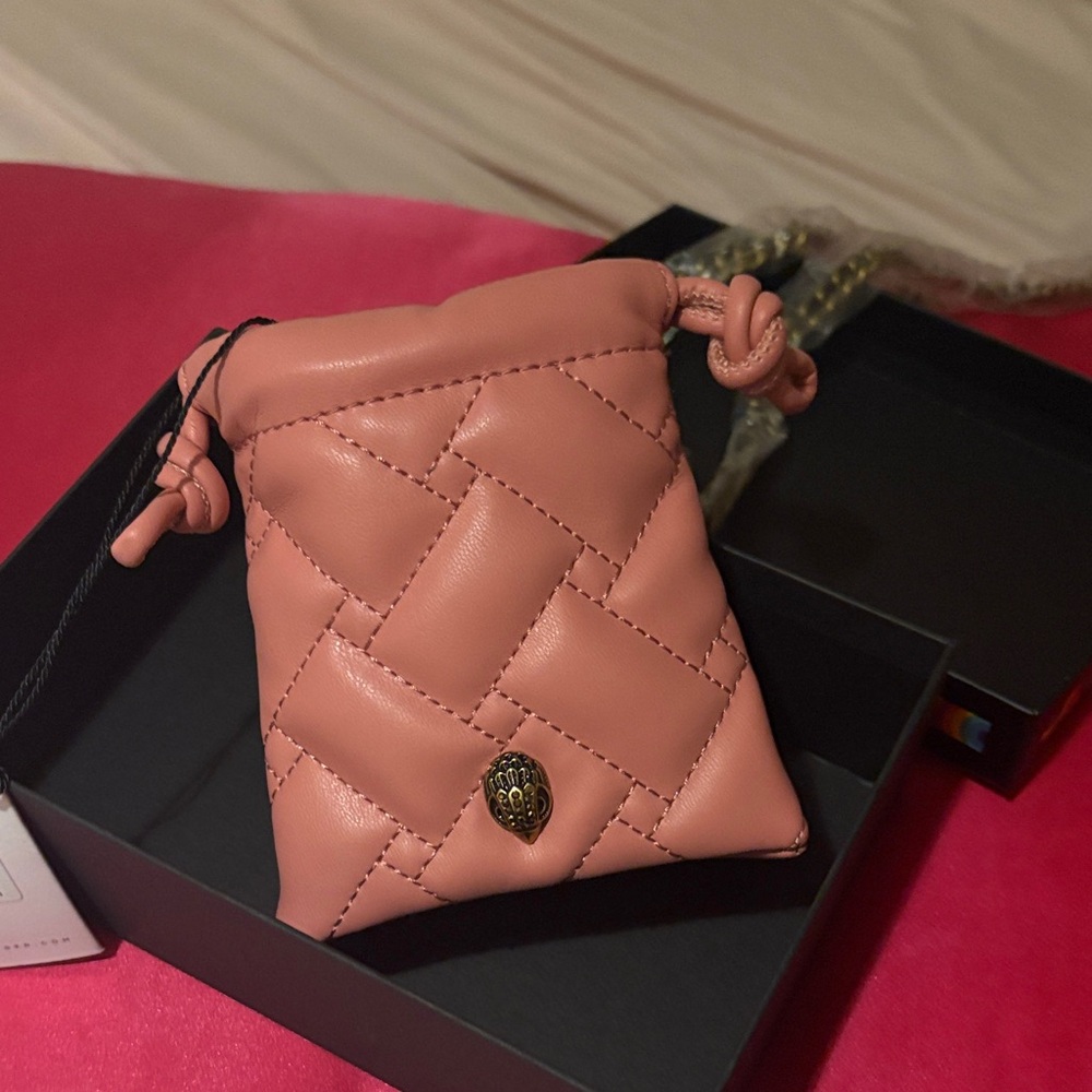 Kurt Geiger Blush Quilted Mini Bag